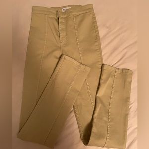 Green pant